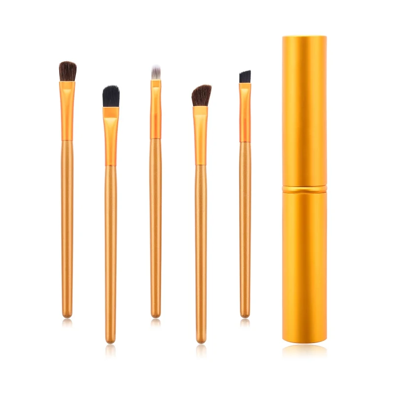 

5pcs Eye Makeup Brushes Set Eyeshadow Eyebrow Brush Smudge Brush Eye Cosmetic Brush Kit Beauty Tools