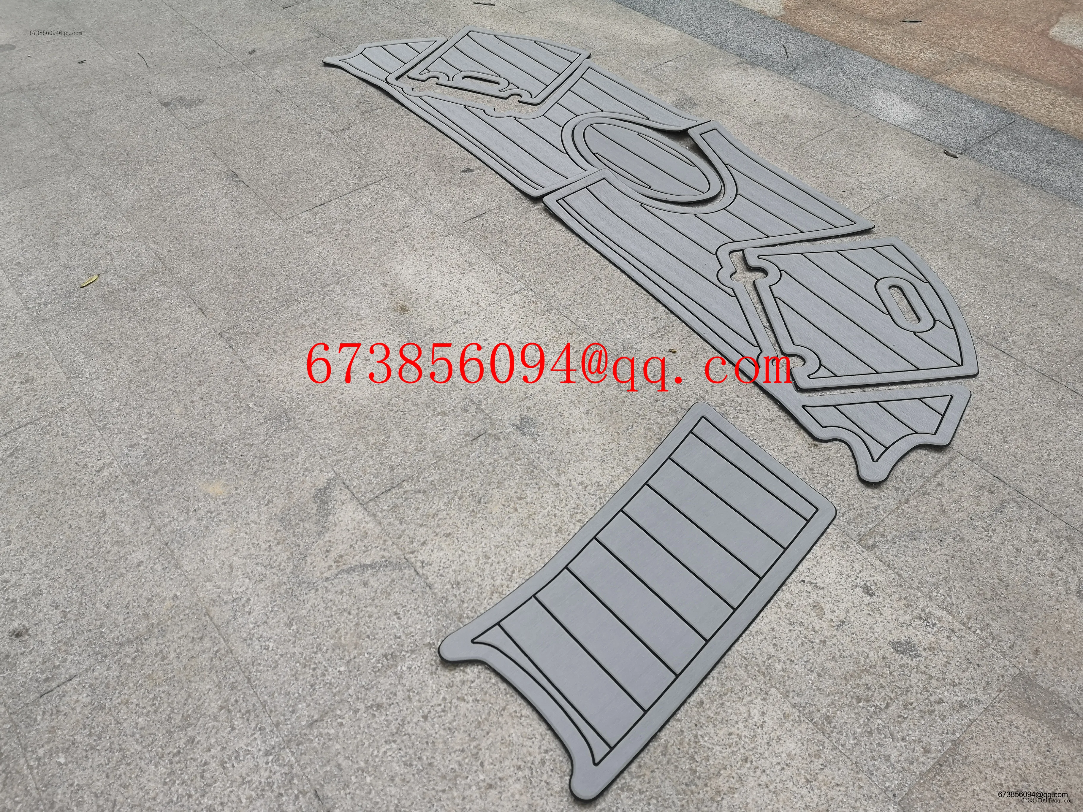 2010 РИНКЕР Captiva 246 Bowrider Плавающая Платформа Pad 6 мм Лодка EVA тик настил 1/" 6 мм