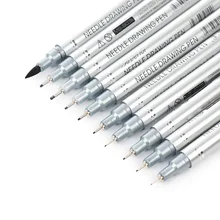 1 шт., водонепроницаемые игольчатые ручки для рисования, Комический дизайн, тонкая ручка-вкладыш, эскиз, ручная роспись, художественные маркеры, принадлежности для рисования, канцелярские принадлежности