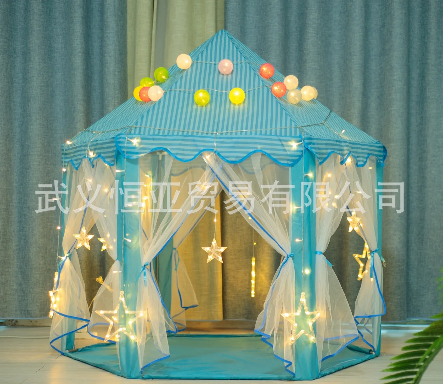 

KID'S Tent Indoor Princess Doll Toy House Ultra Large Castle Play House Game House GIRL'S Bed Useful Product