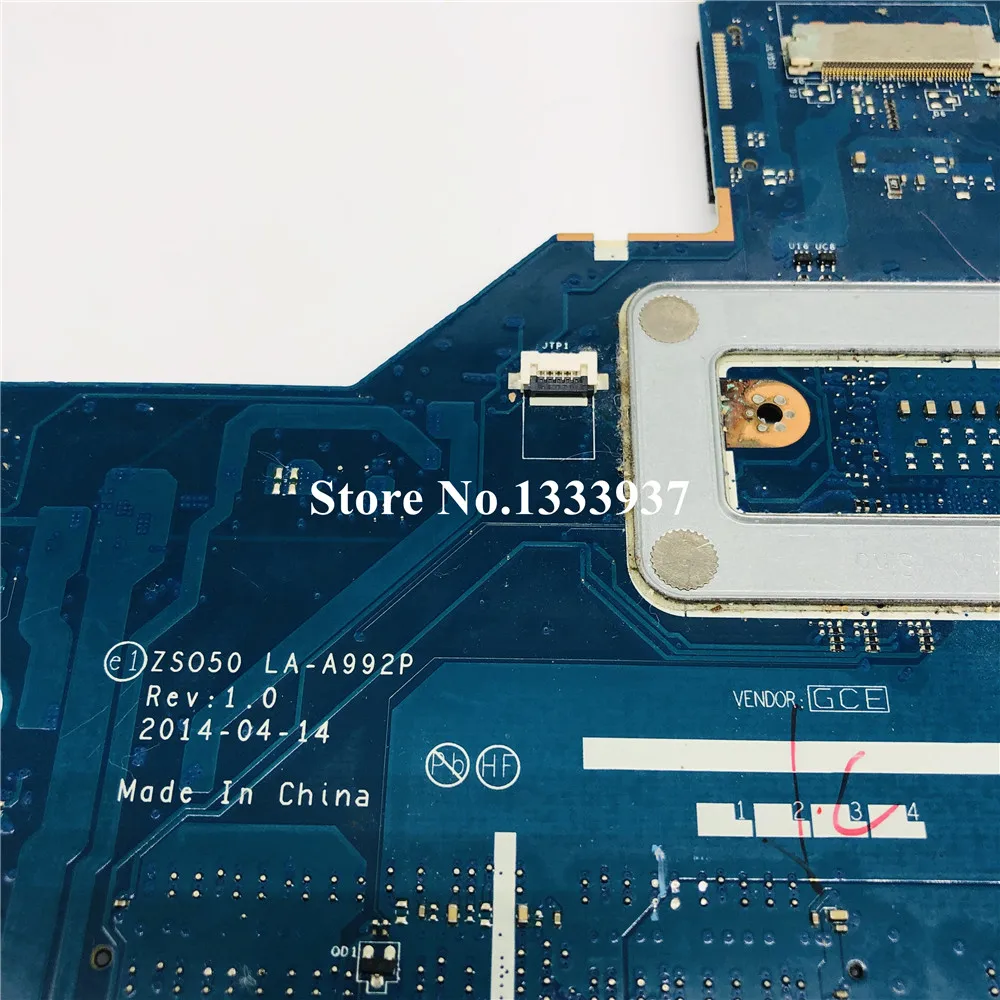 Most effective  760970-501 760970-001 760970-601 For HP 15-R 250 G3 15R 250-G3 Laptop Motheboard ZSO50 LA-A992P I5-