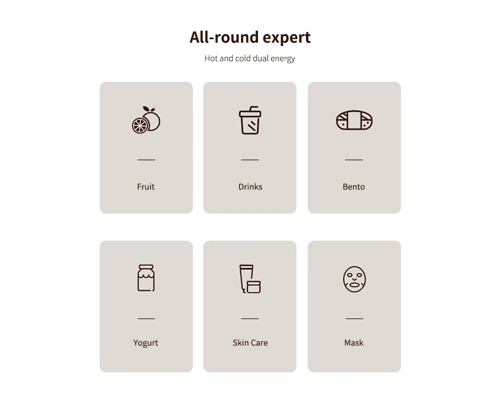 Baseus Desktop Mini Refrigerator All-round expert