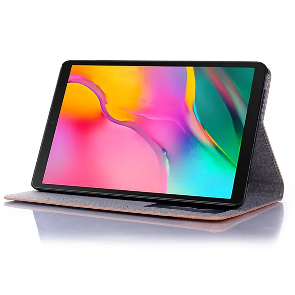 Чехол для Samsung Galaxy Tab A 8,0 SM-T290 T295 T297 чехол для планшета с рисунком карты из искусственной кожи Слот для Карт Подставка+ пленка