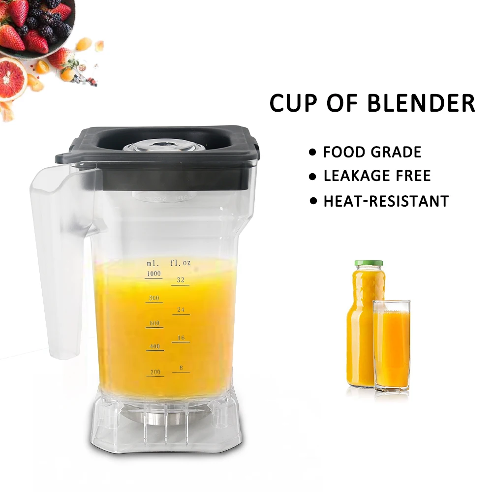 ITOP 1.5L Jar Assembly Blender Cup For Blender Stainless Steel Blade Sutiable For BD9001&BD9003 6