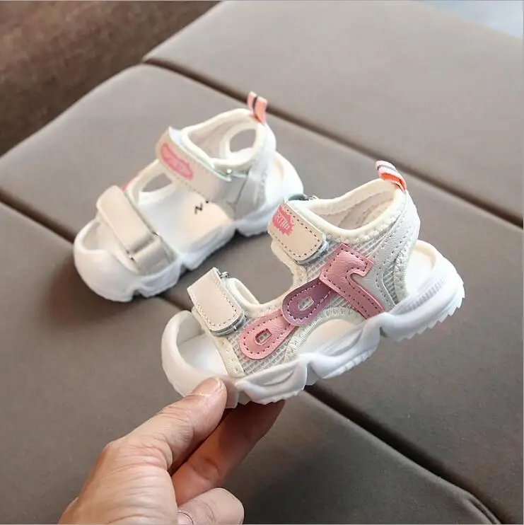

Summer boys sandals girls shoes soft bottom kids beach shoes breathable comfort children sandals non-slip boys sports sandals