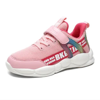 

Children's Shoes 2020 New Children's Sports Shoes Fashion Casual Shoes Girl's Breathable Mesh Girls Sneakers