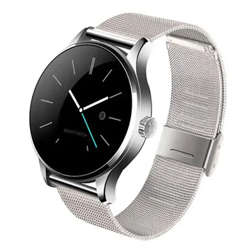 

K88H Smart Watch 1.22 Inch IPS Round Screen Support Sport Heart Rate Monitor Bluetooth SmartWatch For IOS Android