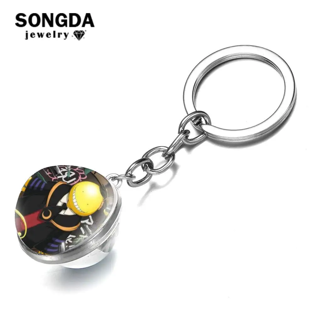 Цепочка для ключей SONGDA из японского аниме класс убийц забавный мультяшный узор в