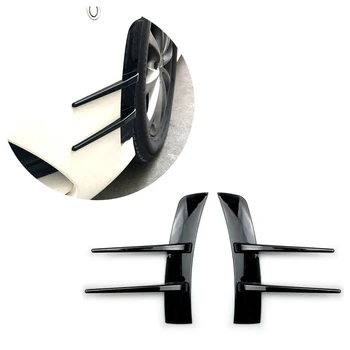 

Car Carbon Fiber Front Bumper Spoiler Flank Wind Knife for Mercedes Benz a Class A180 A200 A220 W177