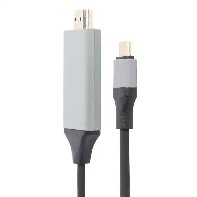 2 м тип c USB C HDMI кабель 4 к 30 Гц Высокое качество Прочность Портативный безопасности