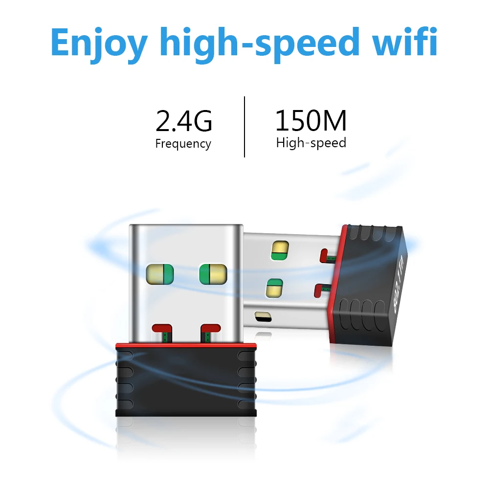 TECHKEY мини usb wifi адаптер USB2.0 wifi антенна wifi usb ethernet 150 Мбит/с wifi ключ 802,11 n/g/b enchufe wifi usb lan comfas