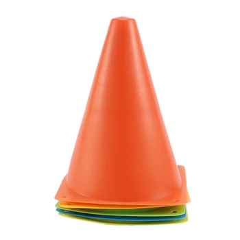 

Sign Cones Sign Tube Road Sign Barriers Football Training Equipment 1 Set of 5