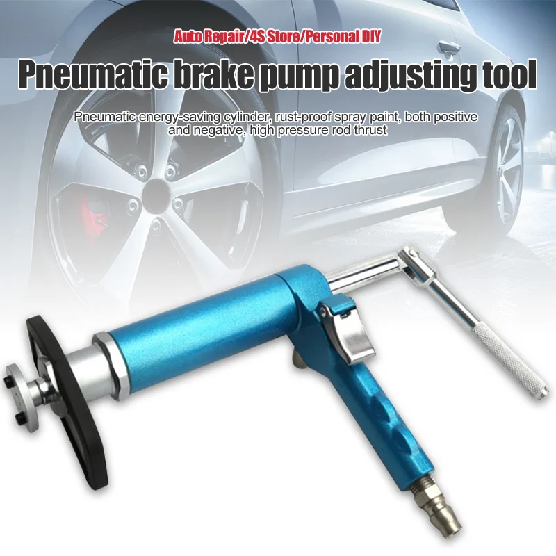 

Pneumatic Brake Pump Adjusting Tool Safe Adjustable Durable for Car Repairing LB88