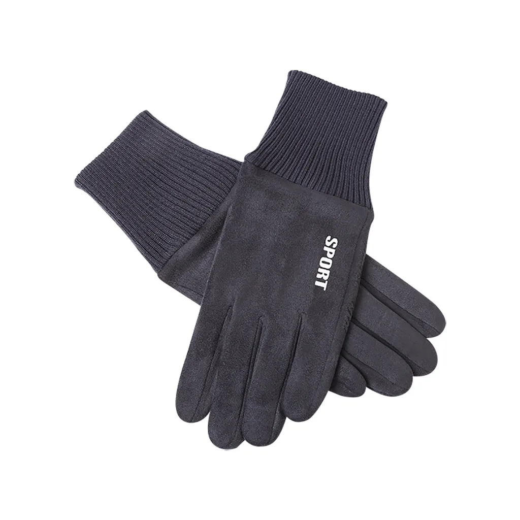 Зимние теплые спортивные уличные спортивные супер изолированные водительские Перчатки для скутера зимние Перчатки гуанты Перчатки