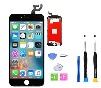 

LCD Display Digitizer with Front Camera, Ear Speaker, Proximity Sensor and Repair Tool Kit for I6S