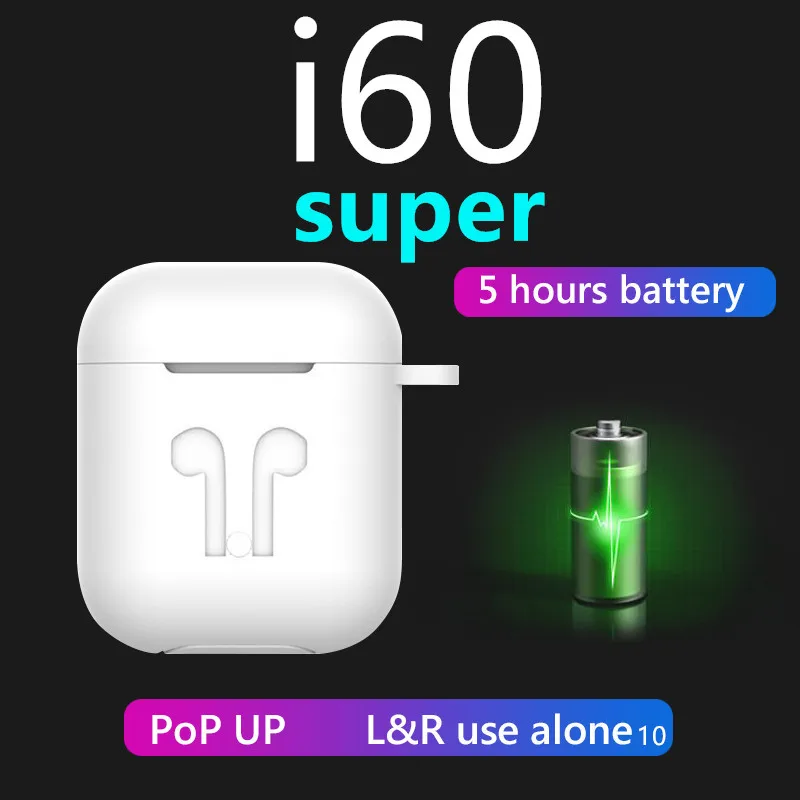 R$81.38 49% de desconto|I60 super tws i60tws sem fio fone de ouvido bluetooth fones de ouvido i 60 original on AliExpress 