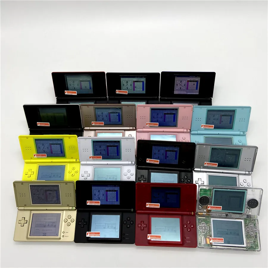 Профессионально Отремонтированная игровая консоль для nintendo DS Lite для nintendo DSL ладони