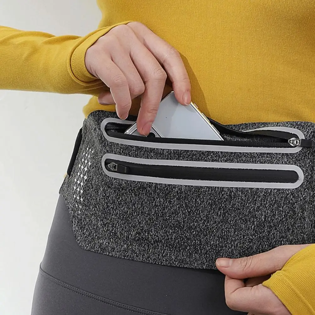 Running Waist Bag Waist Bag Phone Waist Bag 6 Colors Waterproof Waist Bag Multifunctional Sports Pocket Fanny Pack
