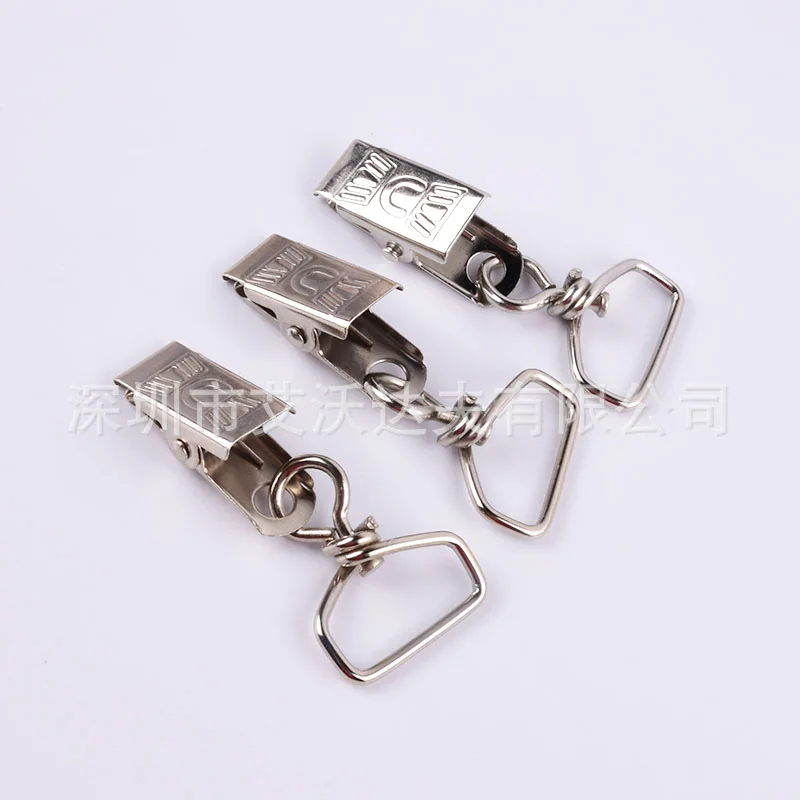 

Manufacturers Direct Selling Alligator Clip niu xian kou Label tie pi kou Rotating Zhu Bile niu xian kou