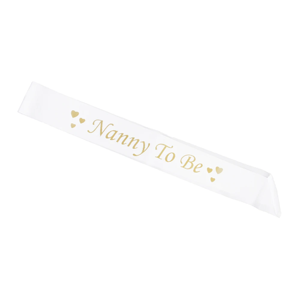 Babu Shower Sash Blue Pink Mum To Be/ Grandma /Auntie/ Nanny / Big Sister Sash