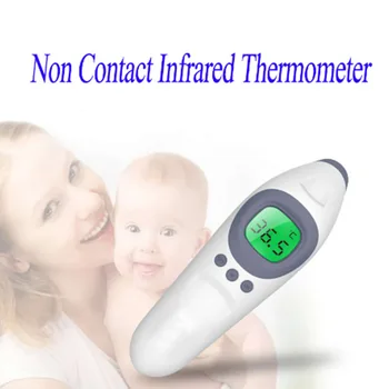 

1 Second No Contact Infrared Thermometer Forehead And Ear Hole Temperature Meter High Precise Home Medical Thermometers
