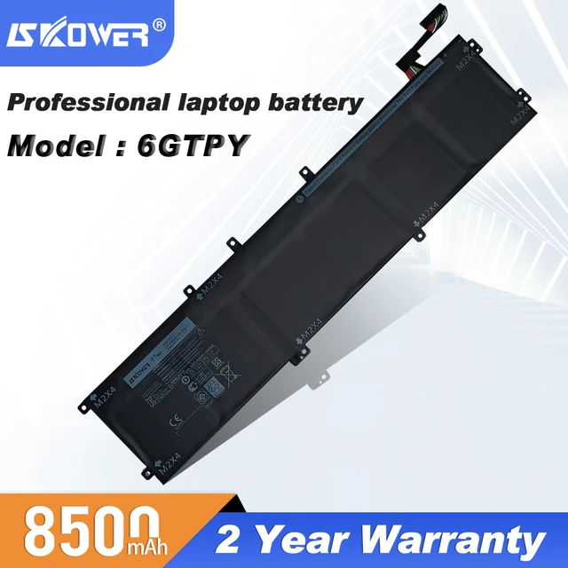 6GTPY Laptop Battery For Batteri Voor Dell XPS 15 9570 9560 7590 Voor Dell  Precision 5520 5530 Series 6GTPY 97WH Dell 11.4V - AliExpress