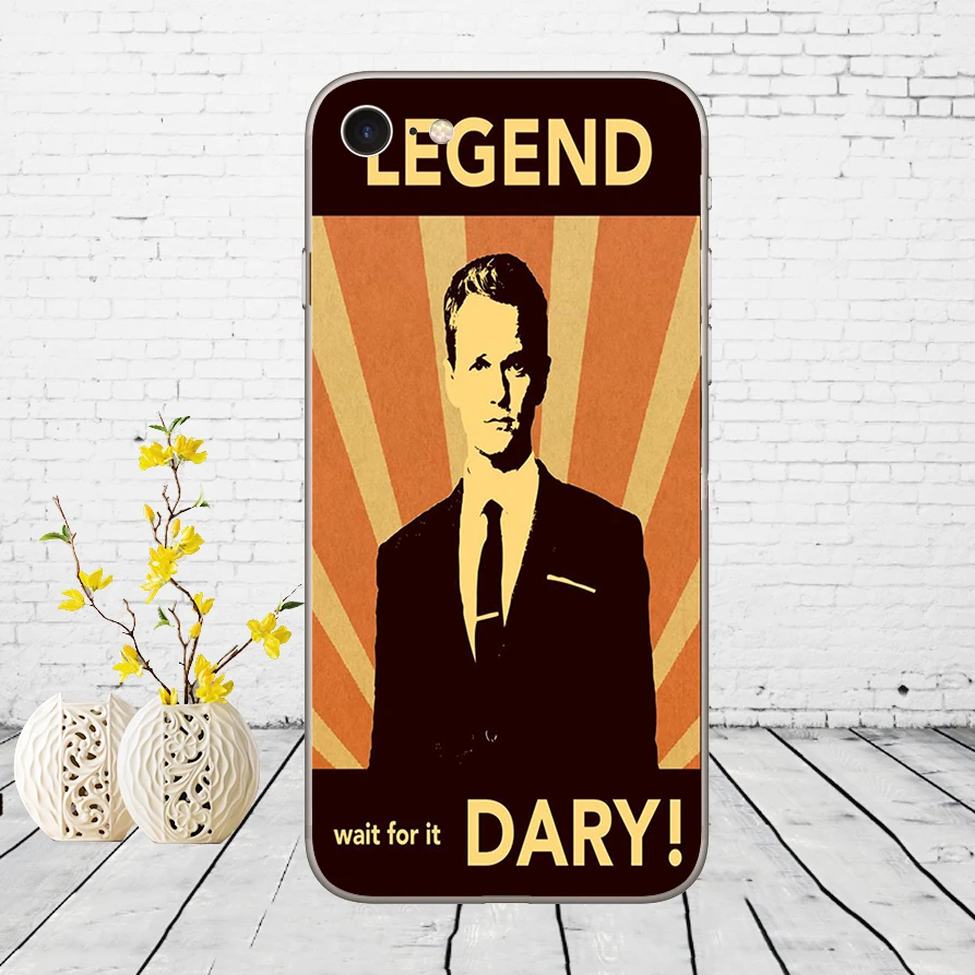 121DD how i met your mother himym quotes Мягкий силиконовый чехол для iPhone 5 5S SE 6 6s 8 plus 7 7 Plus X XS SR MAX чехол - Цвет: 14