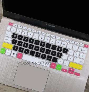 

14 inch Silicone Laptop Keyboard Protector Cover Skin For Asus VivoBook A412D F412UA F412DA F412u F412 UA DA U X420FA adolbook14