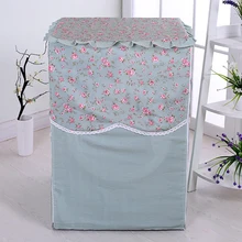 Пыленепроницаемый Чехол для стиральной машины цветочный Прачечная 60*55*84 см протектор пасторальный Стиль Печатный