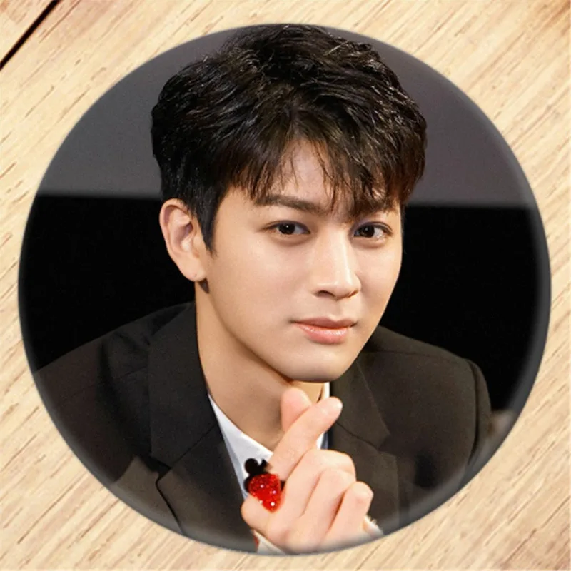8 Kpop iKON Kim Jin Hwan брошь на булавке Значки для косплея для одежды украшение для рюкзака ювелирные изделия B052 - Окраска металла: 8