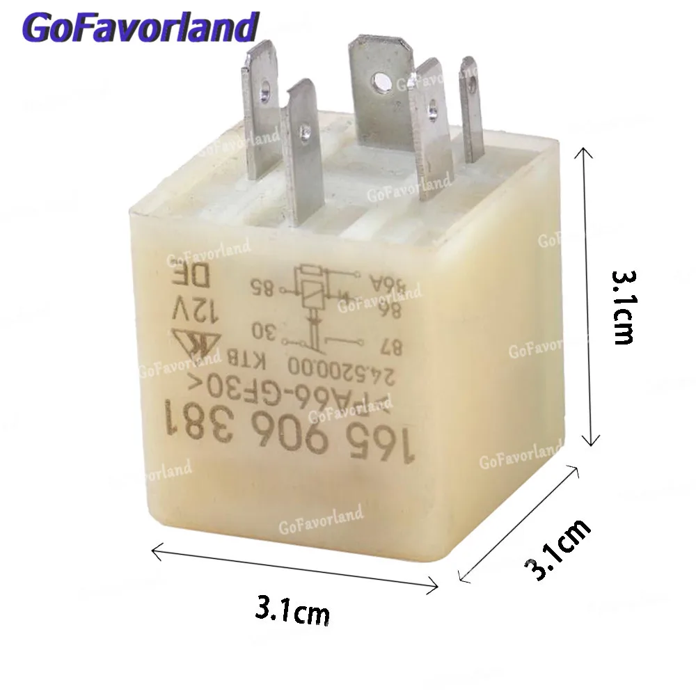 

Engine Control Unit Relay #30 165906381 For VolksWagen Corrado 1990 1991 Golf Passat B5 1998 2000 2001 For Audi A4 1999 A6