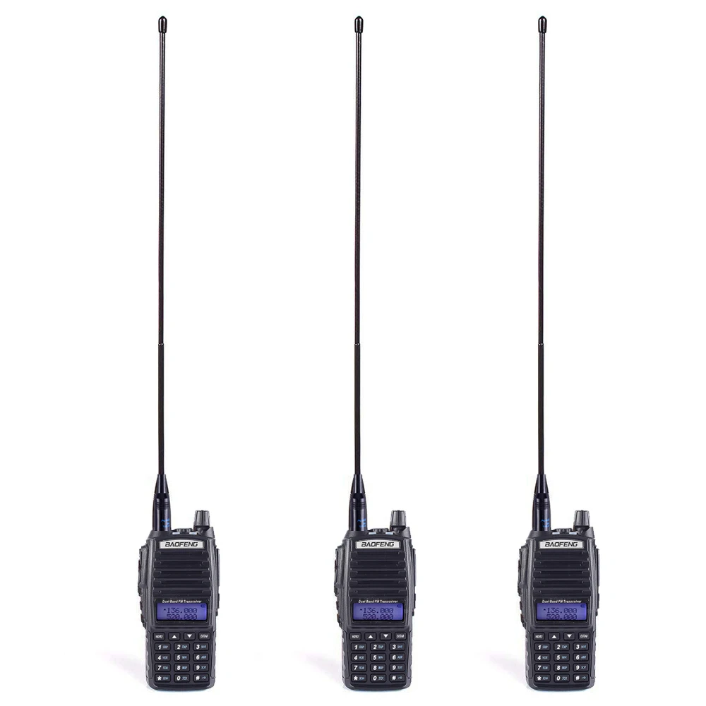 Baofeng NA-771 SMA-F SMA типа «мама» двухдиапазонный VHF/UHF 144/430 МГц антенна для UV 82 плюс UV-5R UV-82 BF-888S иди и болтай Walkie Talkie Ham радио