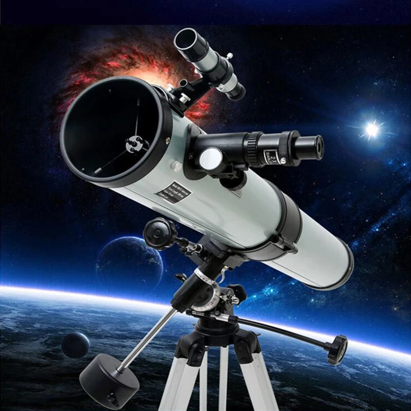 F76700 Large Aperture Reflective 350 Times Zooming Monocular Astronomical Telescope Space Celestial Heavenly Body Observation  (11)