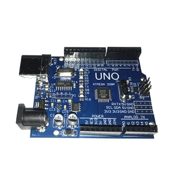 

One set UNO R3 (CH340G) MEGA328P for Arduino UNO R3 with USB Cable ATMEGA328P-AU Development board