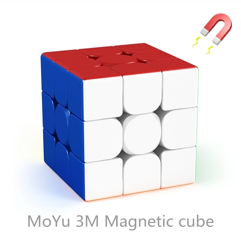 Кубик MOYU рубік 3x3x3 магнитный кубик Пирамида MoYu 3x3 рубика пазл Профессиональный