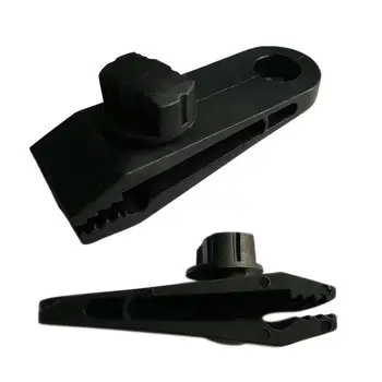

Outdoor Plastic Tent Clip Windproof Nylon Spiral Style Structure Lightweight Convenient Tarpaulin Clip 10 PCS