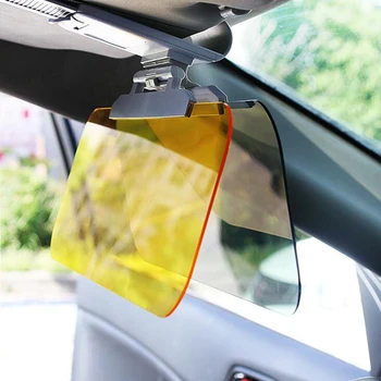 

Day Night Anti Glare Auto Car Flip Down Shield Sun Visor Vision Block View UV Fold Flip Dazzling Goggles Driving Mirror