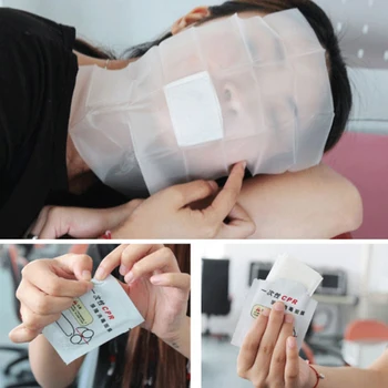 

1pc First Aid Emergency CPR Mask Respipation Breathing Face Shield Disposable Rescue