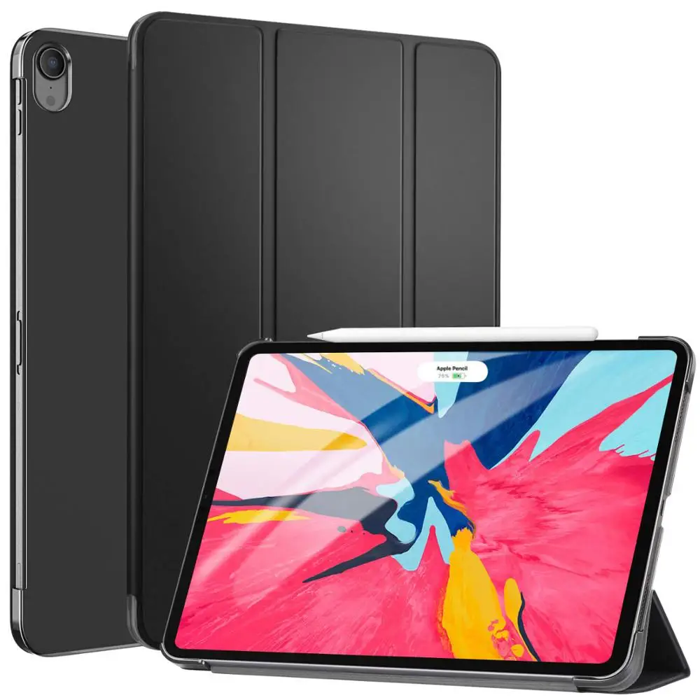 Чехол для iPad Pro 11 &quot2018 тонкий легкий трехскладной чехол с подставкой и функцией