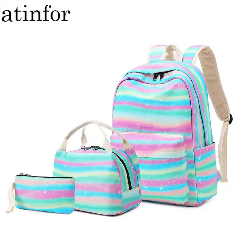 book bag and lunch box