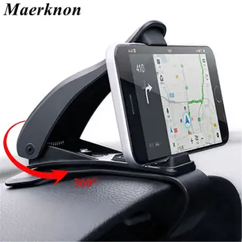 Soporte Universal de teléfono para coche, montaje 360 para teléfono móvil en el salpicadero del coche, GPS, para iphone, Xiaomi, Samsung 1