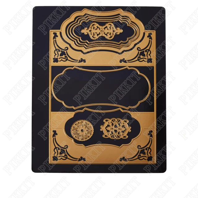 New Arrival 2021 Fantastic Flip Card Dies Metal Cutting Dies Cut Die Mold Decoration Scrapbook Paper Background Mould Blade big zx0373-Dies