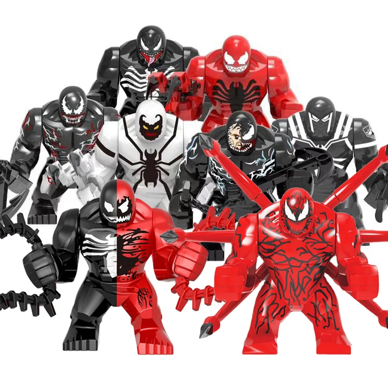 Baukästen Spielzeug Figur DIY Bausteine Kinder Geschenke Modell Superhero Venom 