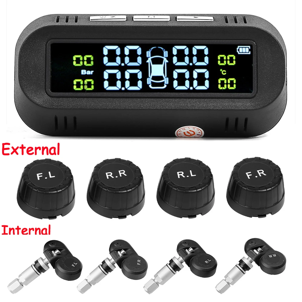 Система контроля давления в шинах TPMS автомобильная беспроводная система на