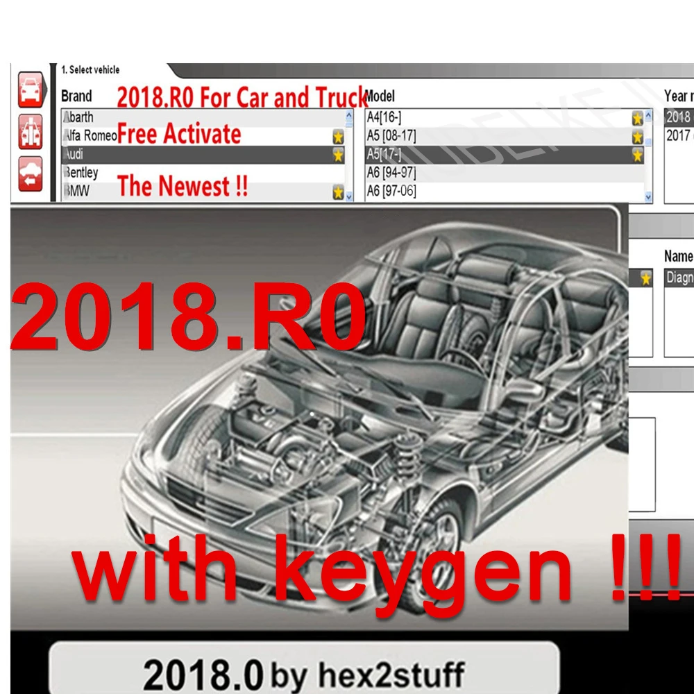 2018 R0 Бесплатный активный Дельфин ds15e Bluetooth 2017.R3 keygen 2017 r3 программное обеспечение