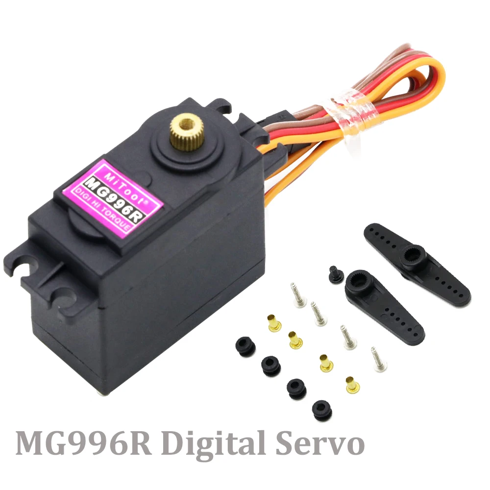 1 шт. цифровой сервопривод с высоким крутящим моментом MG996R 4 8 6 0 в металлической