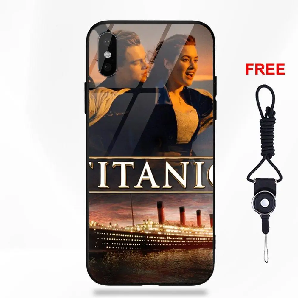 Джек фильм Титаник Kate Winslet Love для huawei Honor 7X P20 Lite mate 10 Pro для Galaxy S8 S9 Plus Redmi 5 Note 5A 6 стеклянный чехол