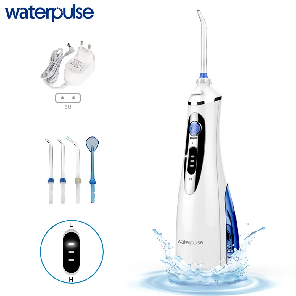 Ирригатор для полости рта Waterpulse V400P Портативный Стоматологический с 4