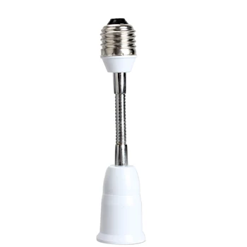 

E27 To E27 Flexible 18.5cm Extend Base LED Light Adapter Converter Socket