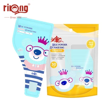 

Rikang 30 Pieces 100g Baby Food Storage Bags Mother Breast Milk Storage Bag Baby Safe Feeding Milk Powder Bags Freshness Bag